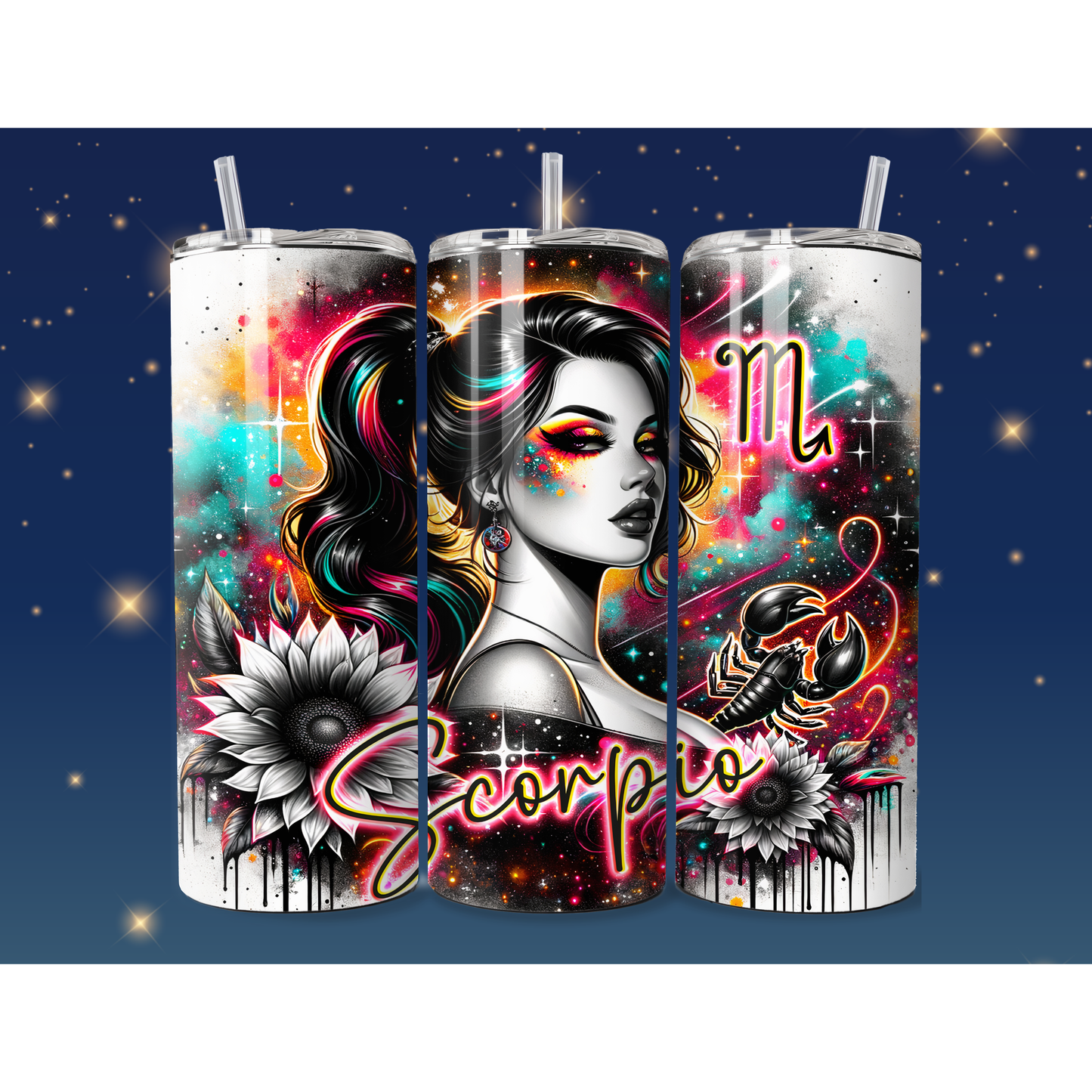 20 oz Tumbler Scorpio
