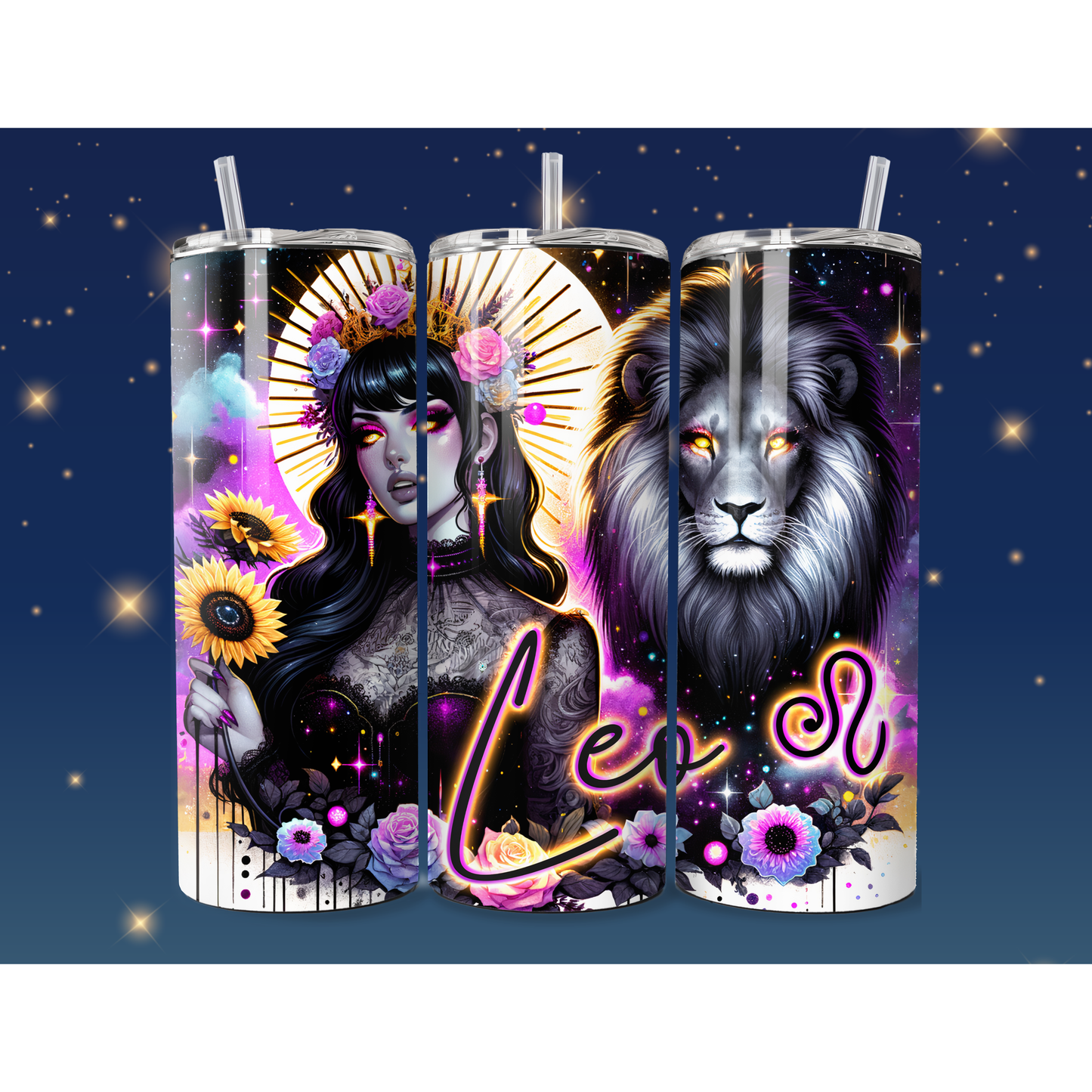 20 oz Tumbler Leo