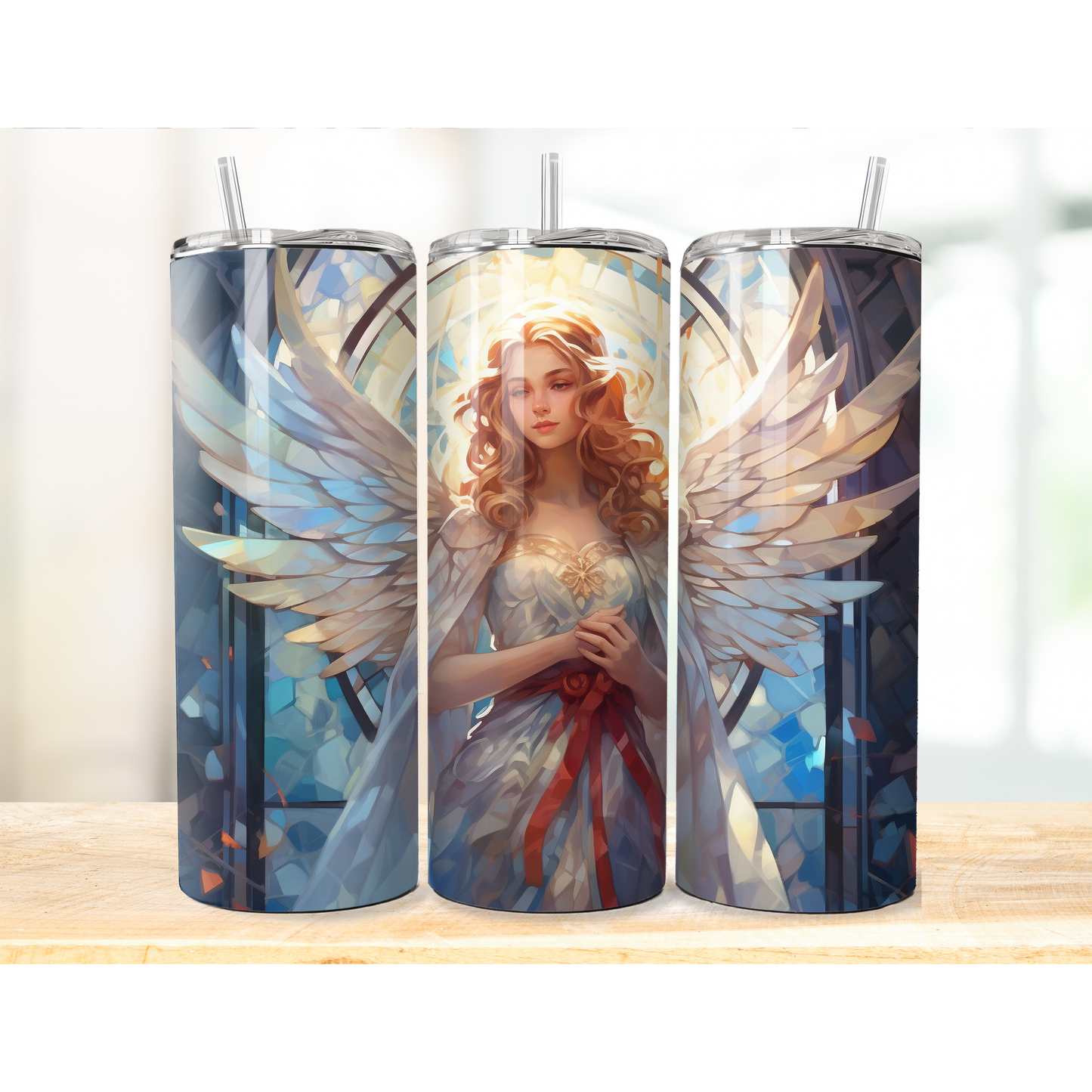 20 oz Tumbler Angel