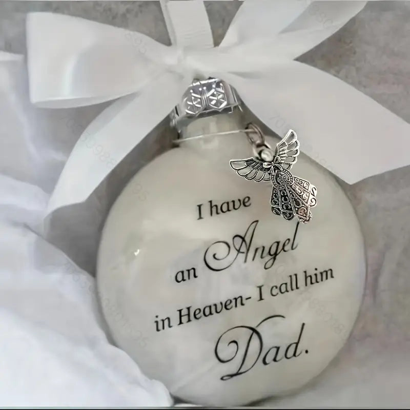 In Heaven Relatives Name Hanging Bauble