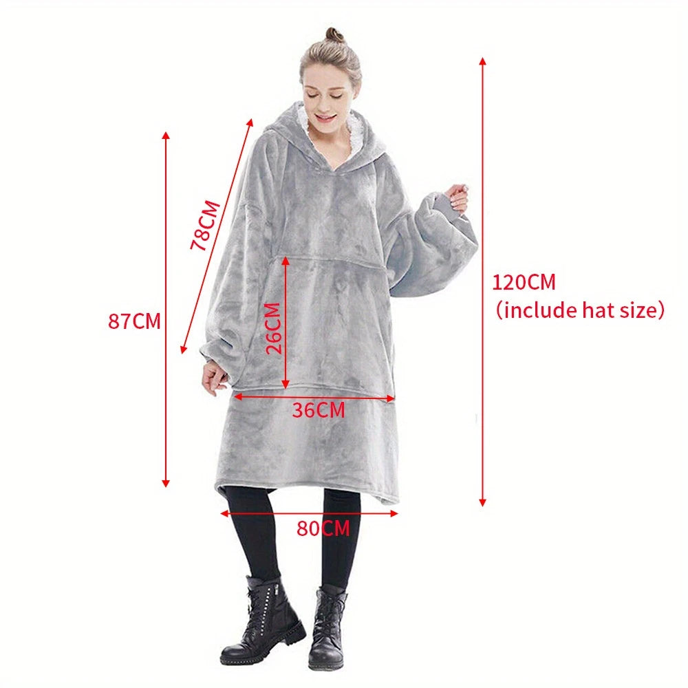 Ultra Soft Warm Cosy Oversized Wearable Hoodie