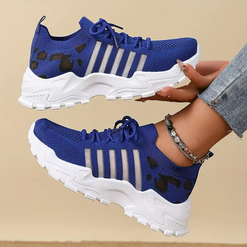 Leopard Print Trainers - Colour options