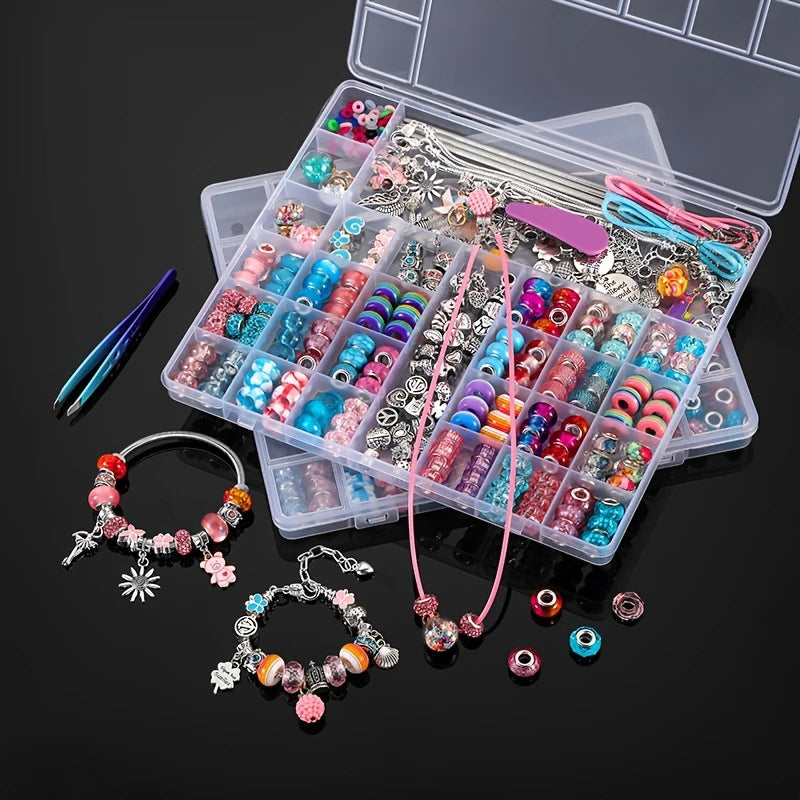230pcs Charm Bracelet Making Kit