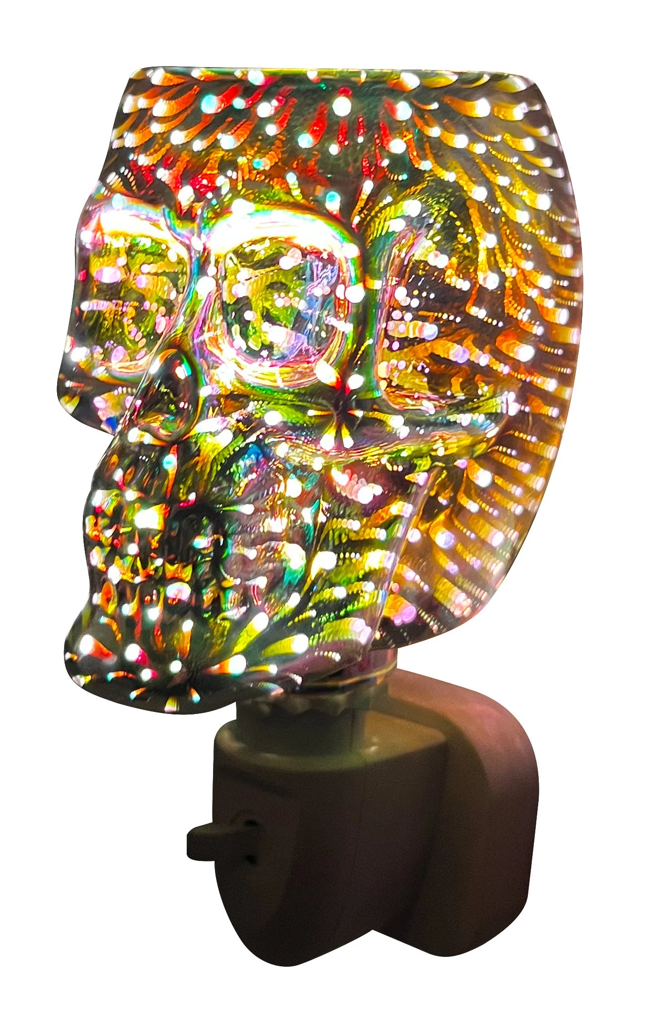 Infinity Skull Plug In Electric Melt Burner