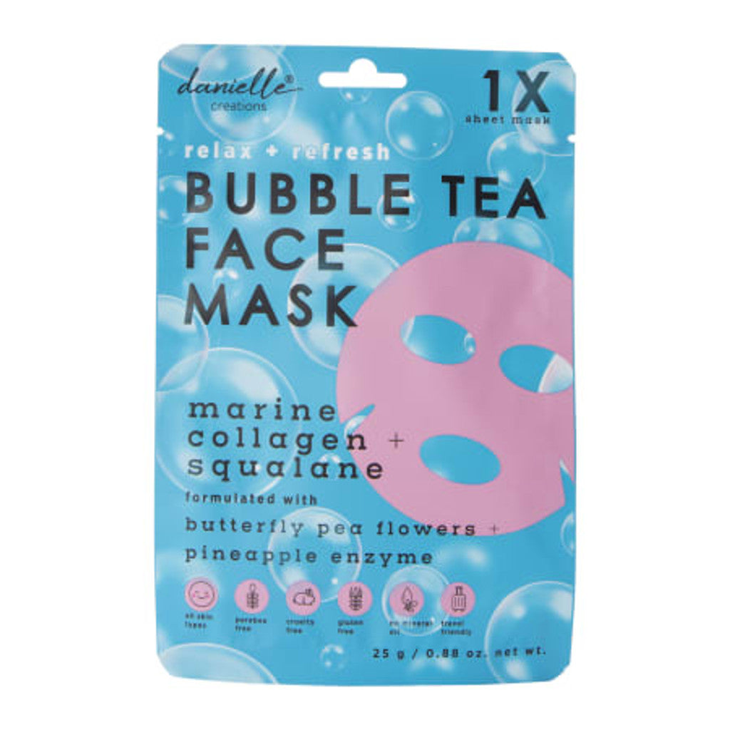 1 pc Bubble T Face Mask marine collage + squalene