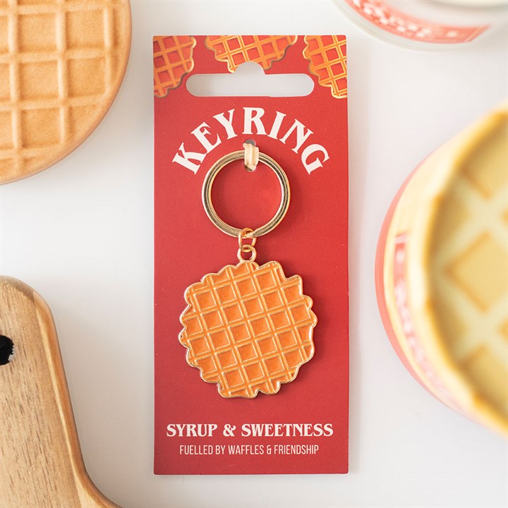 Waffle Keyring