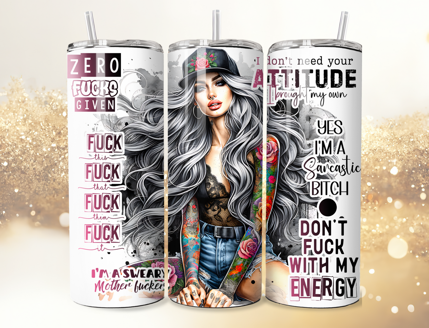 20 oz Tumbler Zero given