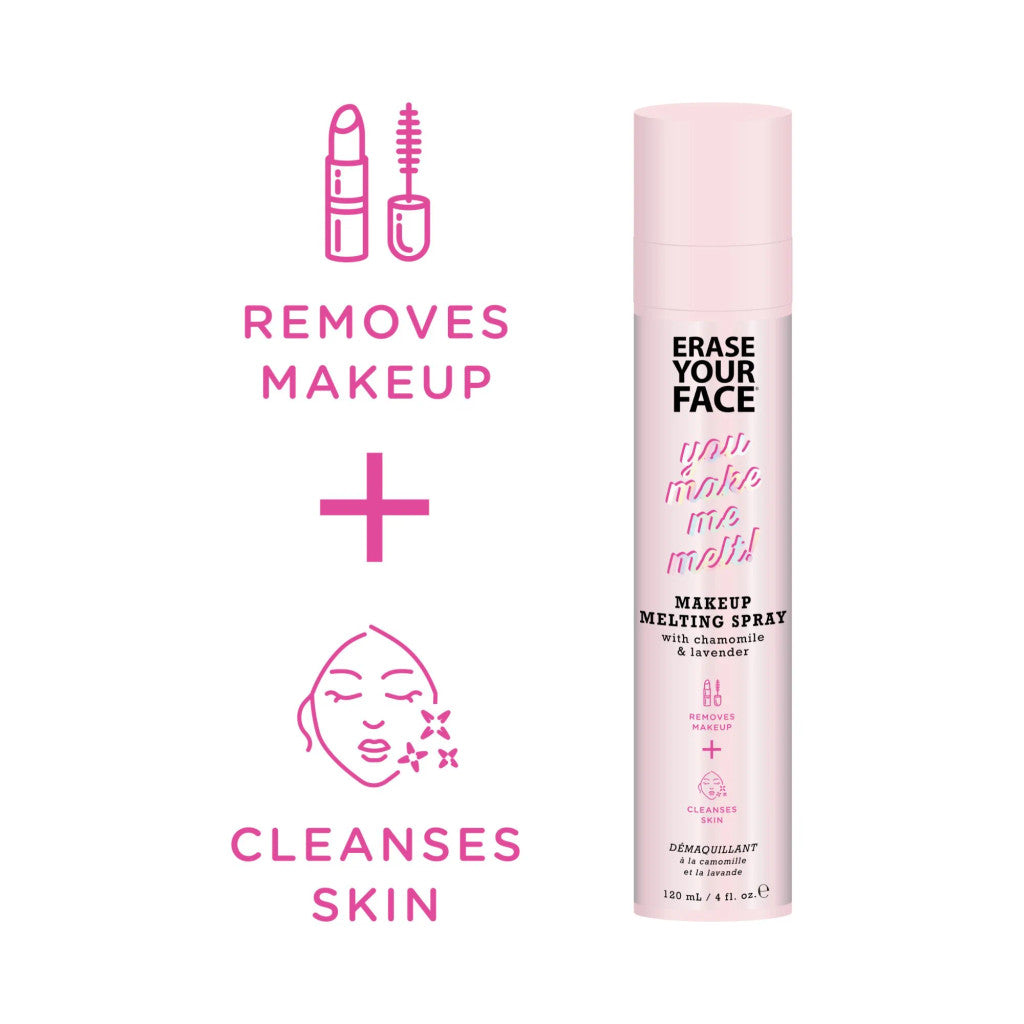 Erase Your Face Make-Up Melting Spray 120ml