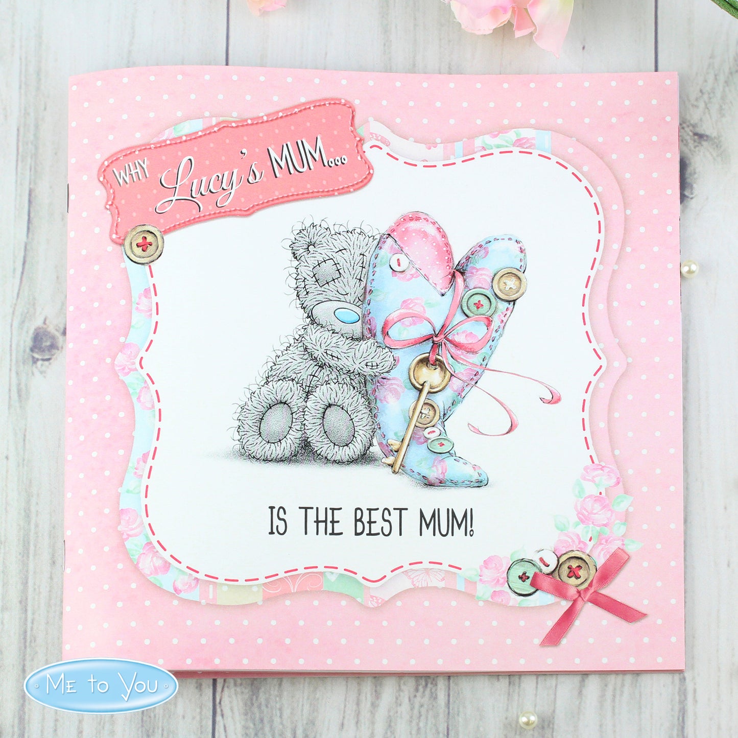 Personalised Me to You Mum Nan Grandma Poem Book