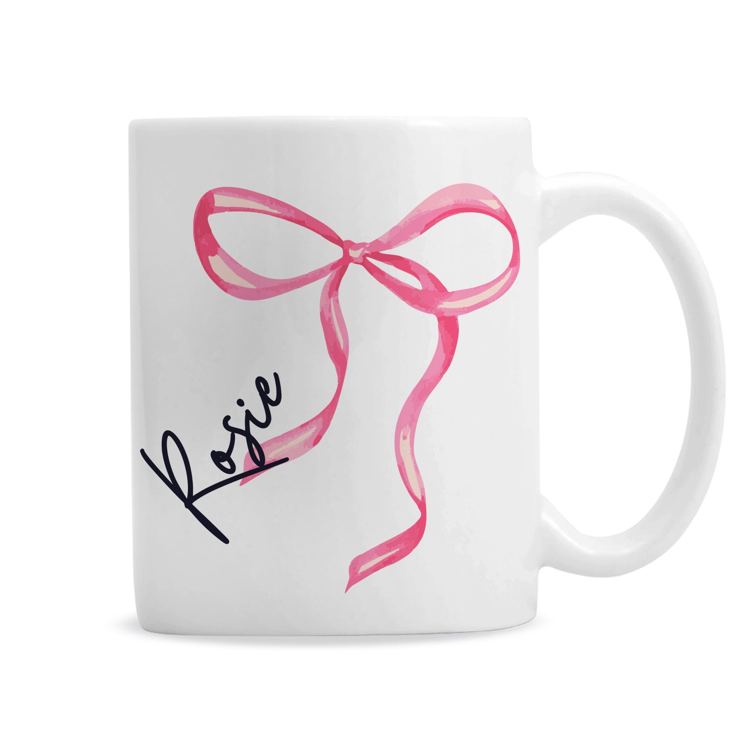 Personalised Bow Mug