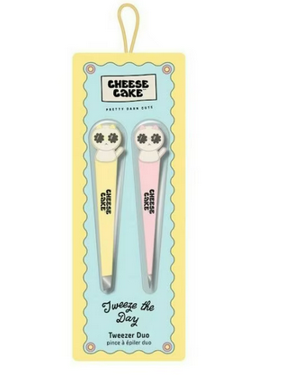 Cheesecake 2Pk Tweezers - Cats