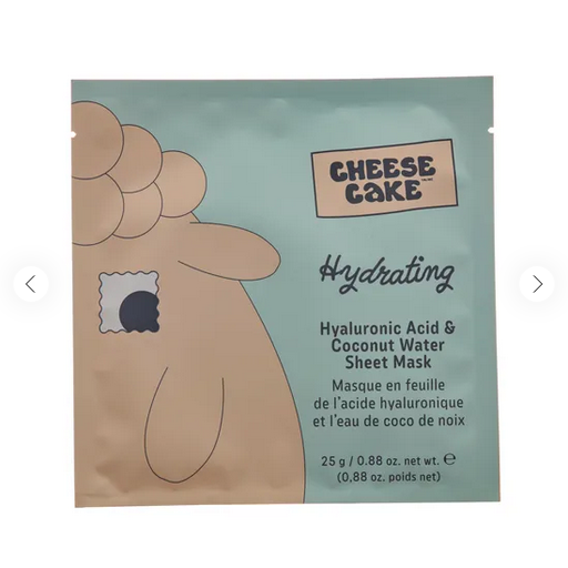 Cheesecake 5Pc Face Sheet Mask