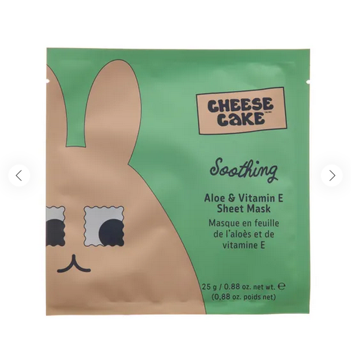 Cheesecake 5Pc Face Sheet Mask