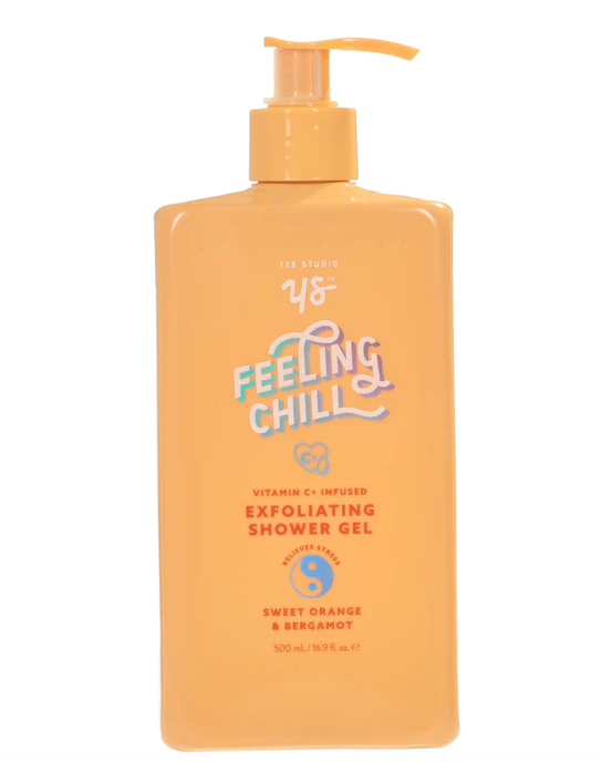 Yes Studio Vitamin C Exfoliating Shower Gel - Shea Butter, Sweet Orange & Bergamot