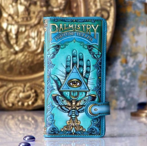 Palmistry Embossed Purse 18.5cm
