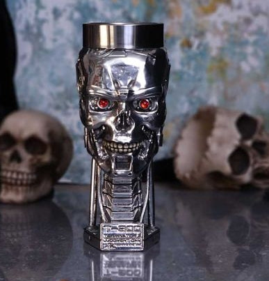 Terminator 2 Head Goblet 17cm