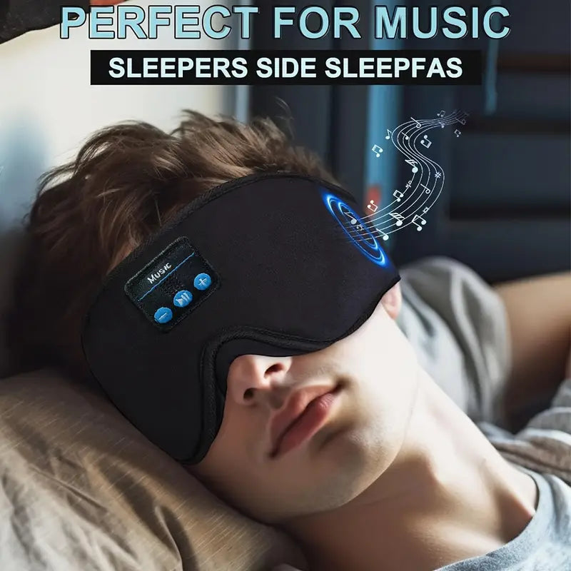 Wireless Sleep Mask with Headphones