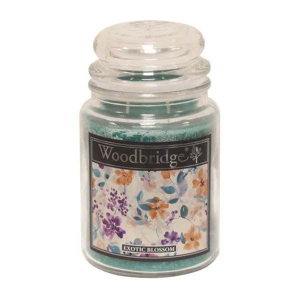 Exotic Blossom Large Scented Candle Jar