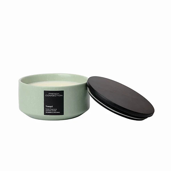 French Connection Scented Large Candle Jar - Wildberry & Patchouli