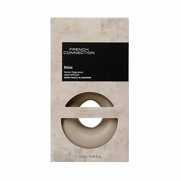 French Connection RELAX - WARM VANILLA & CASHMERE Reed Diffuser 130ML