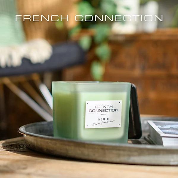 French Connection XL Scented Candle Jar - Mango Mojito