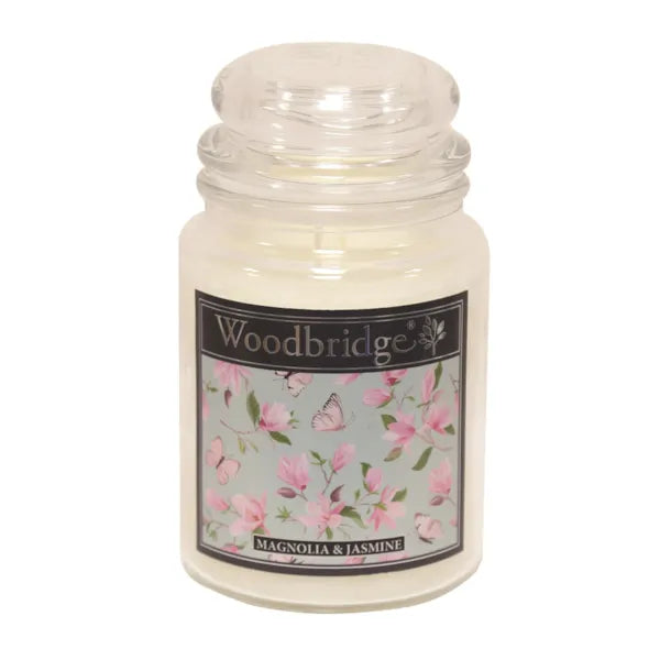 Magnolia & Jasmine Large Scented Candle Jar