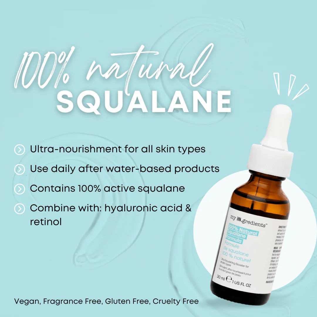 my iN.gredients 100% Natural Squalane Formula 30ml