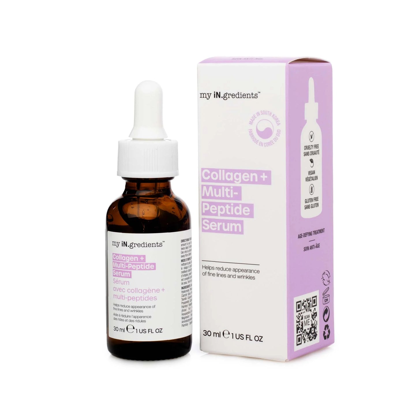 my iN.gredients Collagen + Multi Peptide Serum 30ml