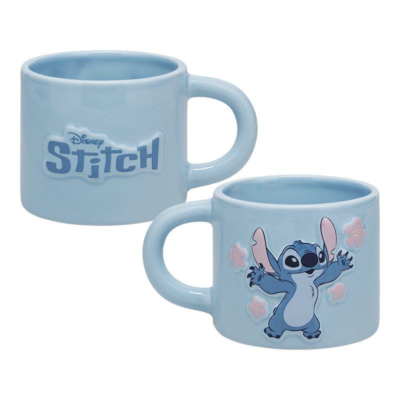 Disney Stitch Embossed Mug 400ml