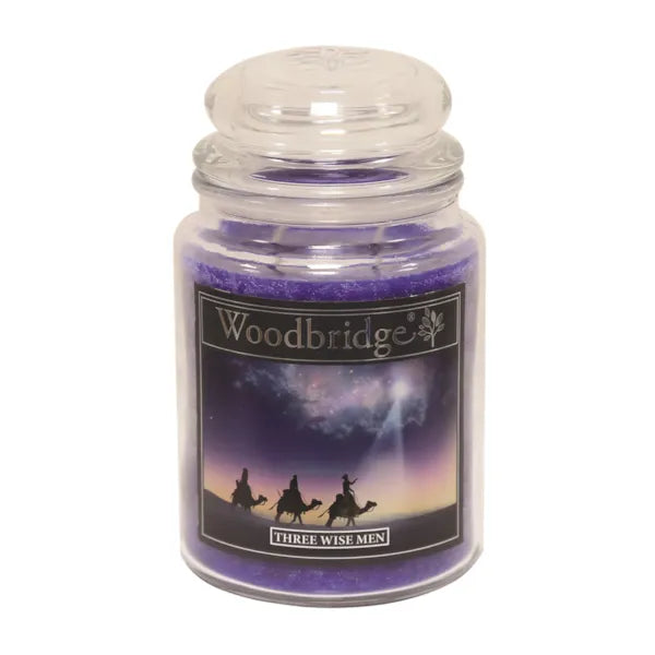 Three Wise Men Large Scented Candle Jar