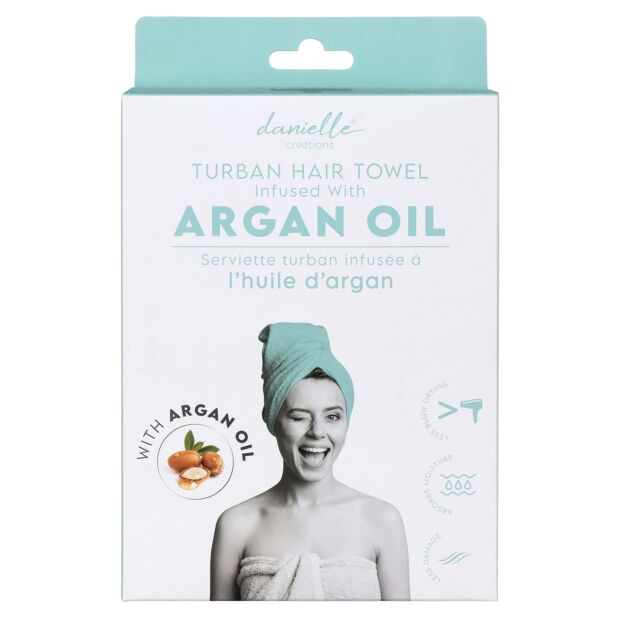 Infused Hair Turban - Argan Oil