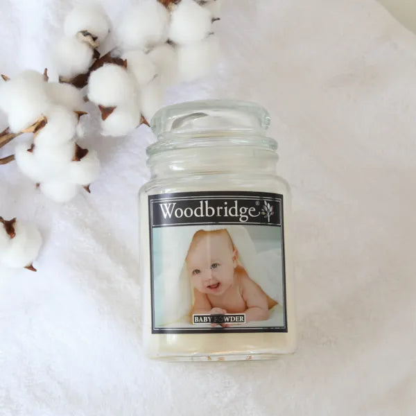 Baby Powder Large Scented Candle Jar