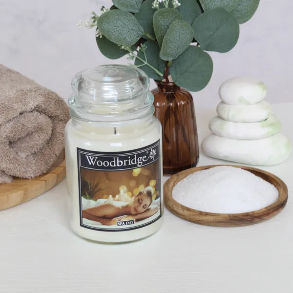 Spa Day Large Scented Candle Jar