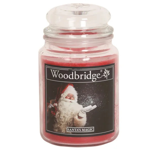 Santa's Magic Large Scented Candle Jar