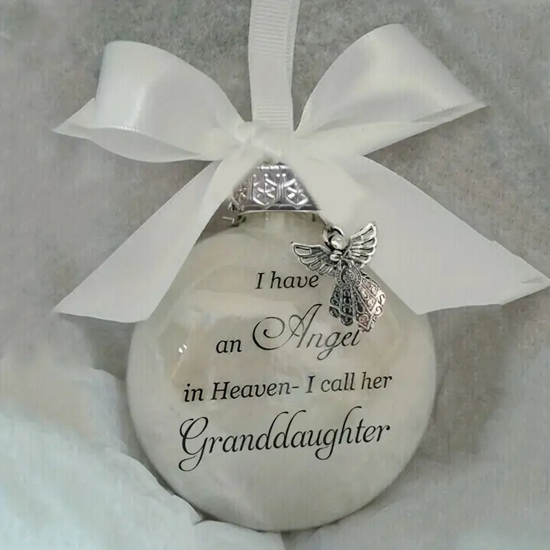 In Heaven Relatives Name Hanging Bauble