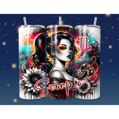 20 oz Tumbler Scorpio