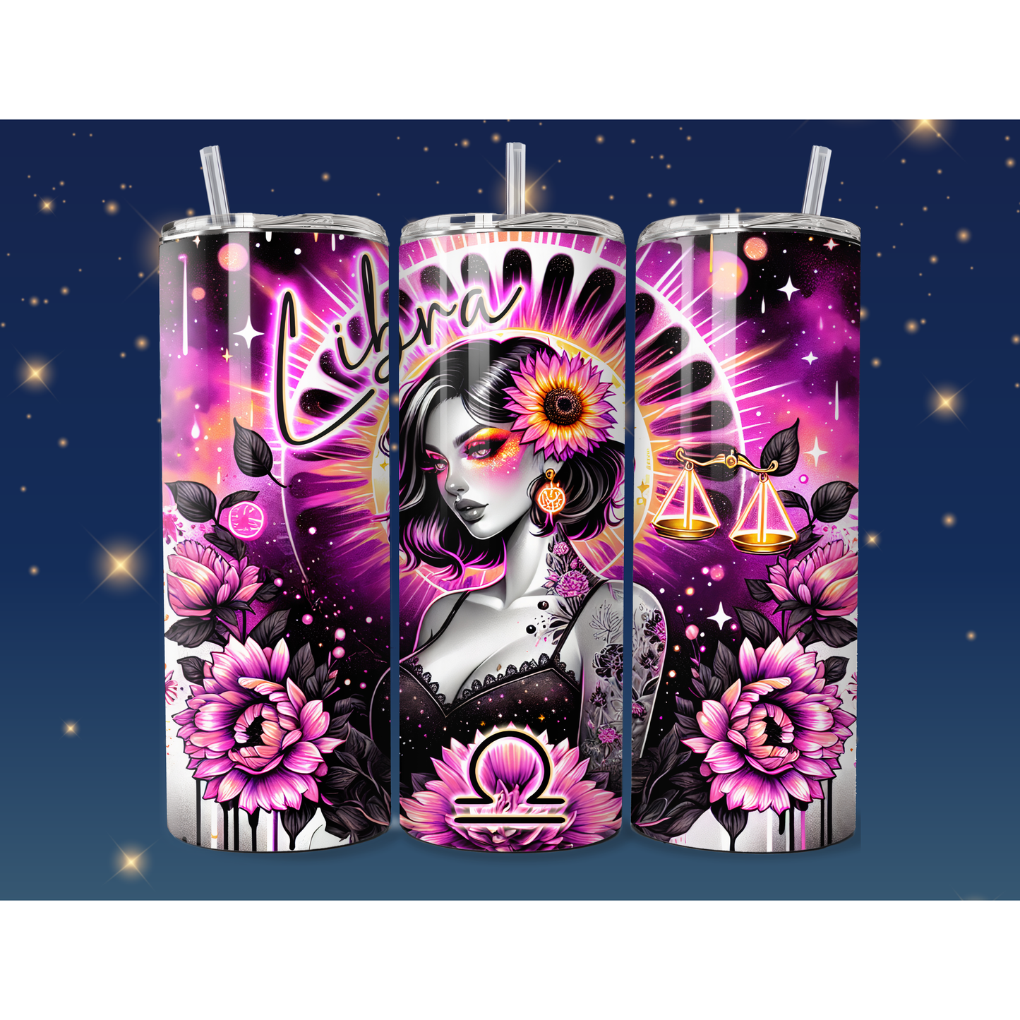 20 oz Tumbler Libra
