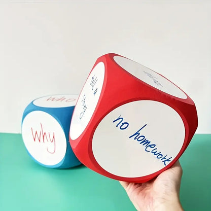 Reusable, Erasable, And Writable Set of EVA Whiteboard Dice