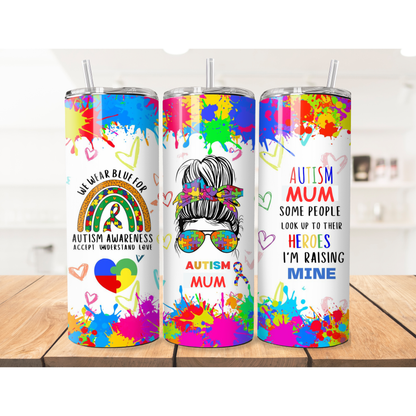 Autism Awareness  20 oz  Tumbler