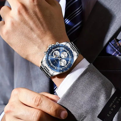 Men's Watch Chronograph Wristwatch Glow in the dark