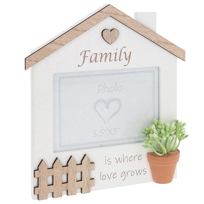Planted With Love Family Photo Frame