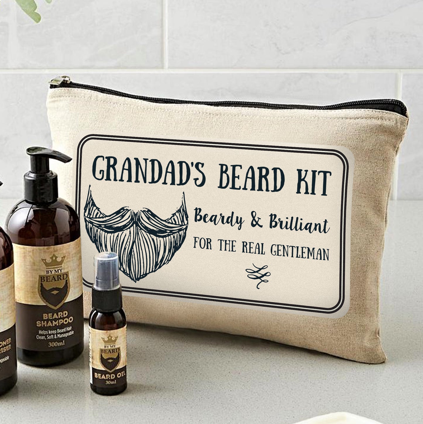 Personalised Beardy & Brilliant Beard Kit