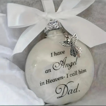 In Heaven Relatives Name Hanging Bauble