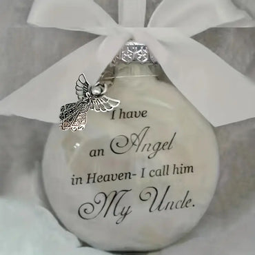 In Heaven Relatives Name Hanging Bauble