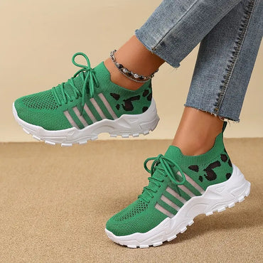 Leopard Print Trainers - Colour options