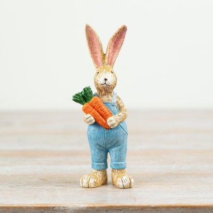 Jasper Rabbit with Carrots, 14cm