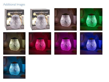 AROMA LAMP MOSAIC COLOUR CHANGE