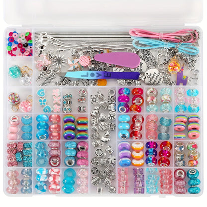 230pcs Charm Bracelet Making Kit