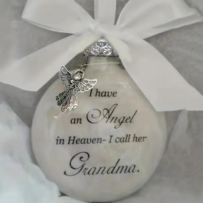 In Heaven Relatives Name Hanging Bauble