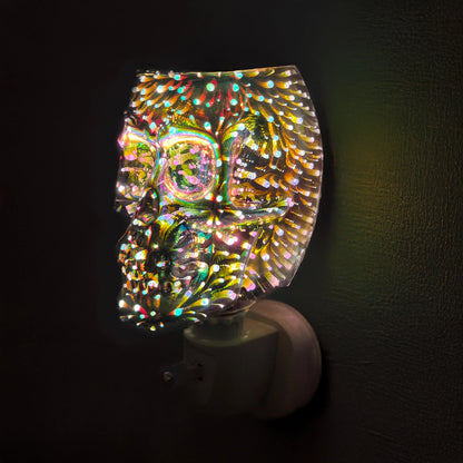 Infinity Skull Plug In Electric Melt Burner